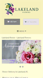 Mobile Screenshot of lakelandflowers.net